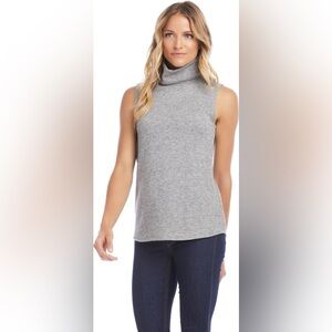 Karen Kane On the Town Sleeveless Turtleneck Sweater Size Large NEW